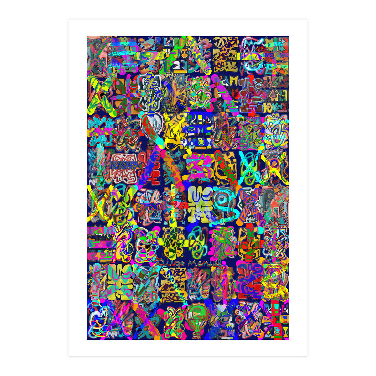 Graffitis 2021 Tapiz 108 (Print Only)