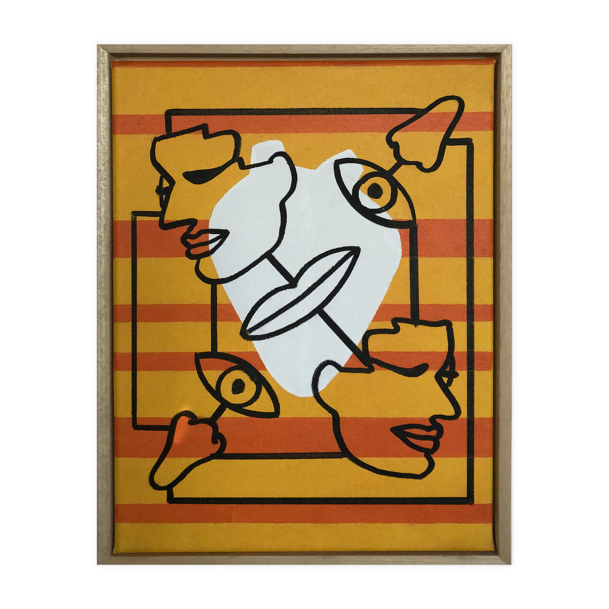 Behind Your Face (Print Only)