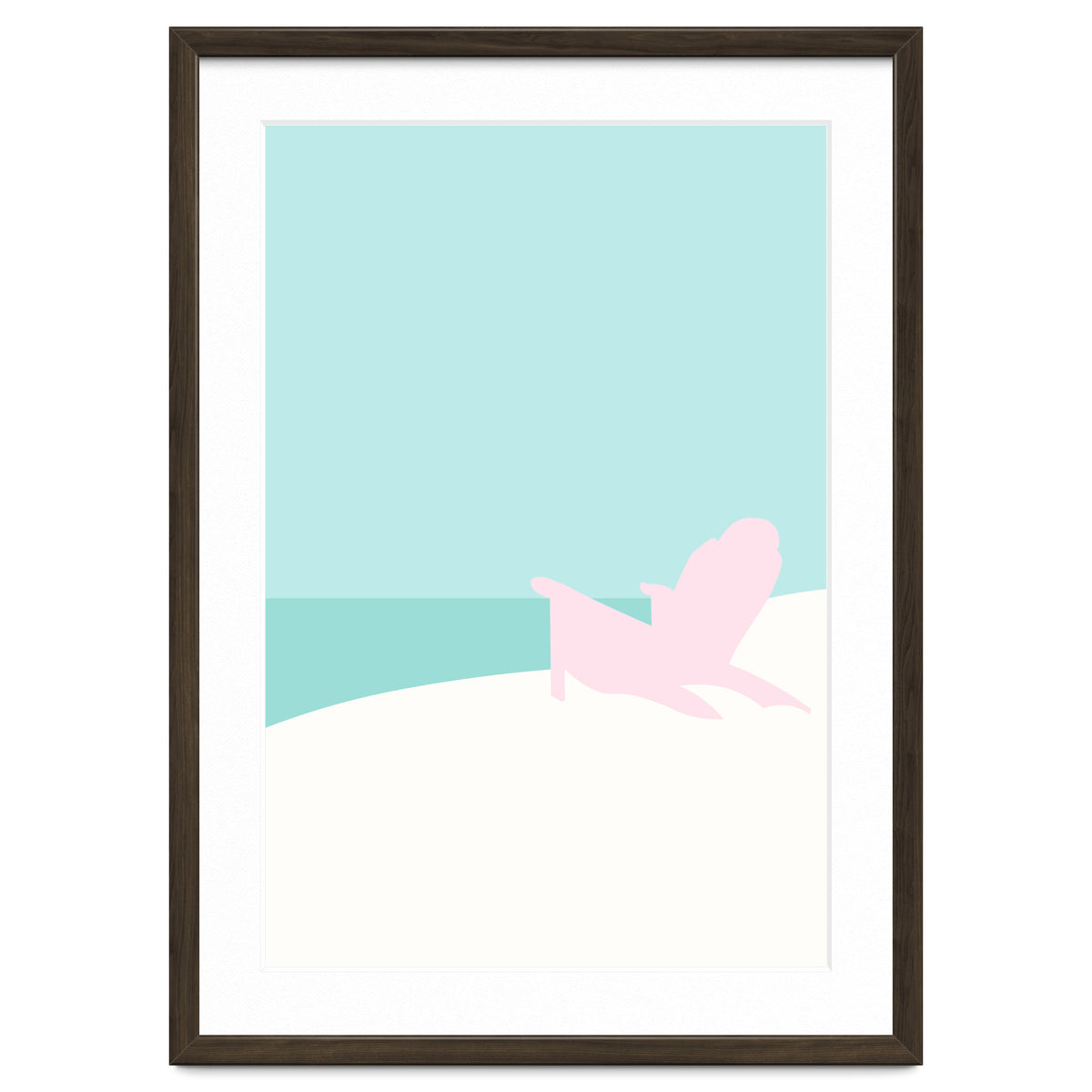 Minimal Beach Chair - Turquoise Coast