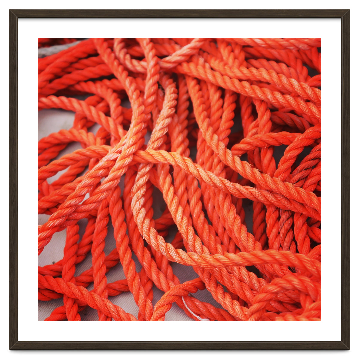 Orange ropes