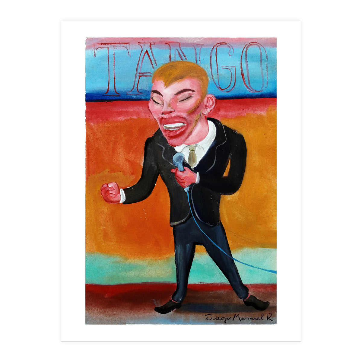 Cantor De Tango B (Print Only)