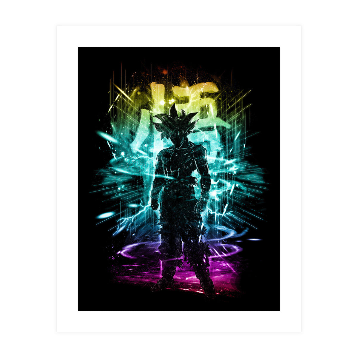 Ultra Instinct Storm Rainbow (Print Only)