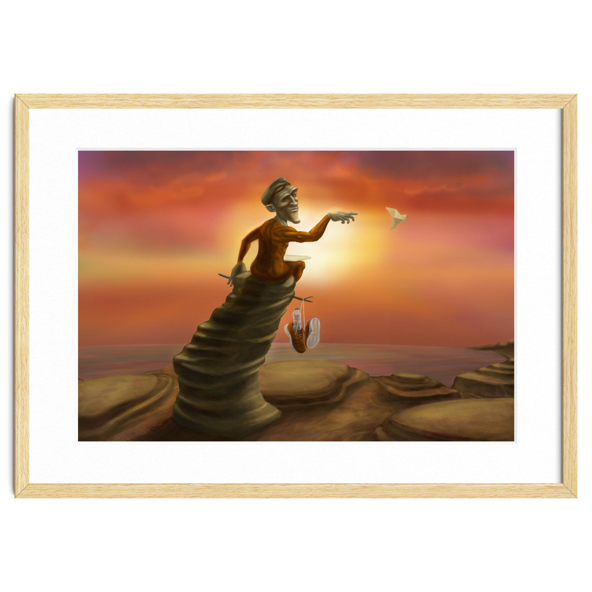 Superhero on a break