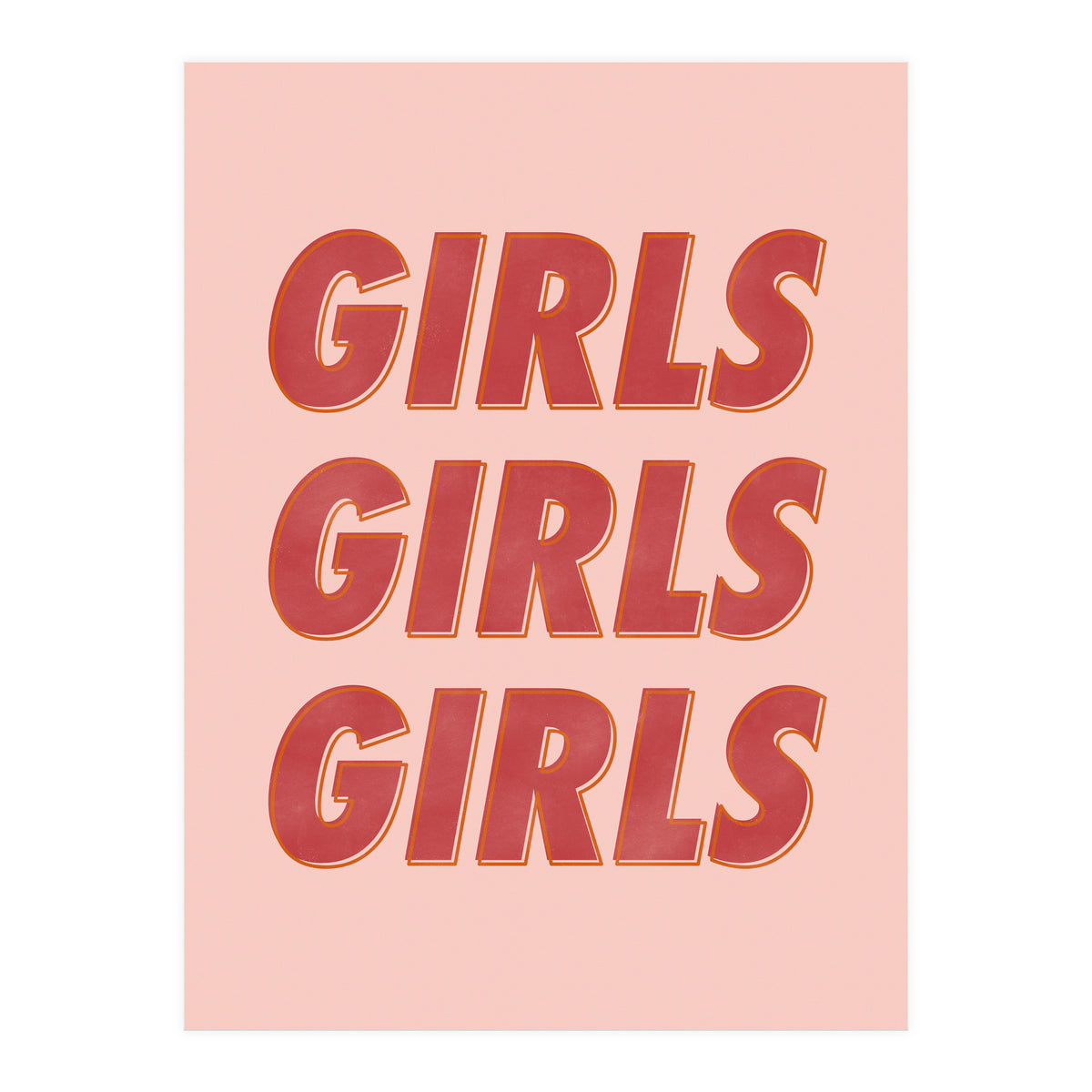 Girls Red (Print Only)