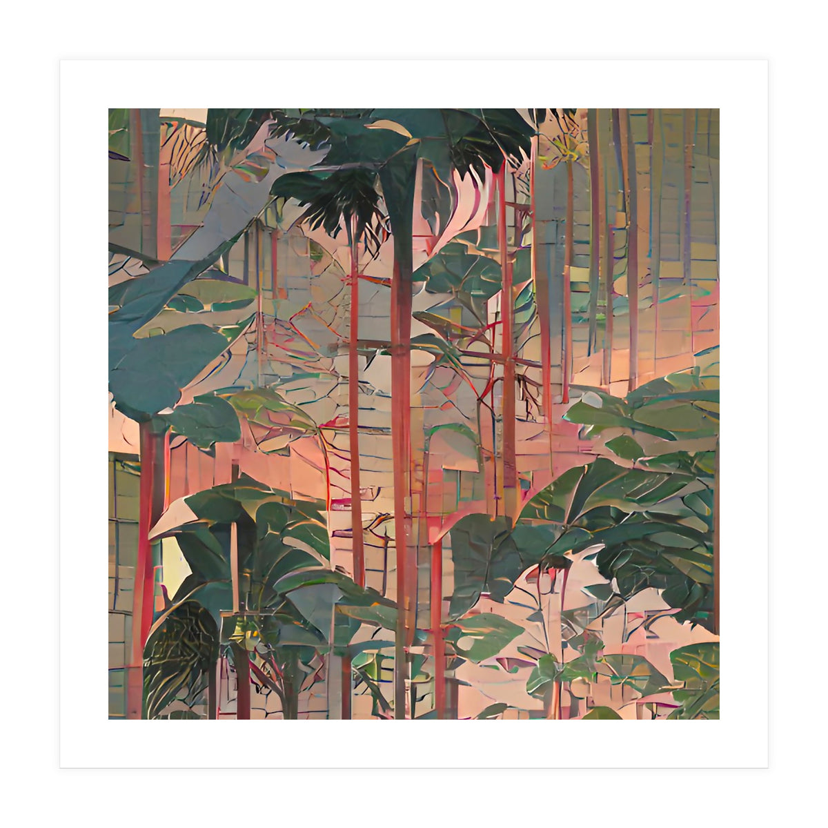 TROPICAL FOREST no2-A - UKIYO-e (Print Only)
