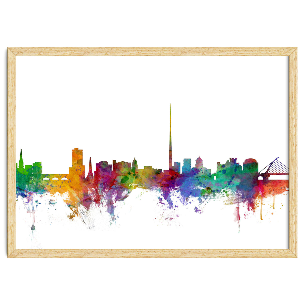 Dublin Ireland Skyline