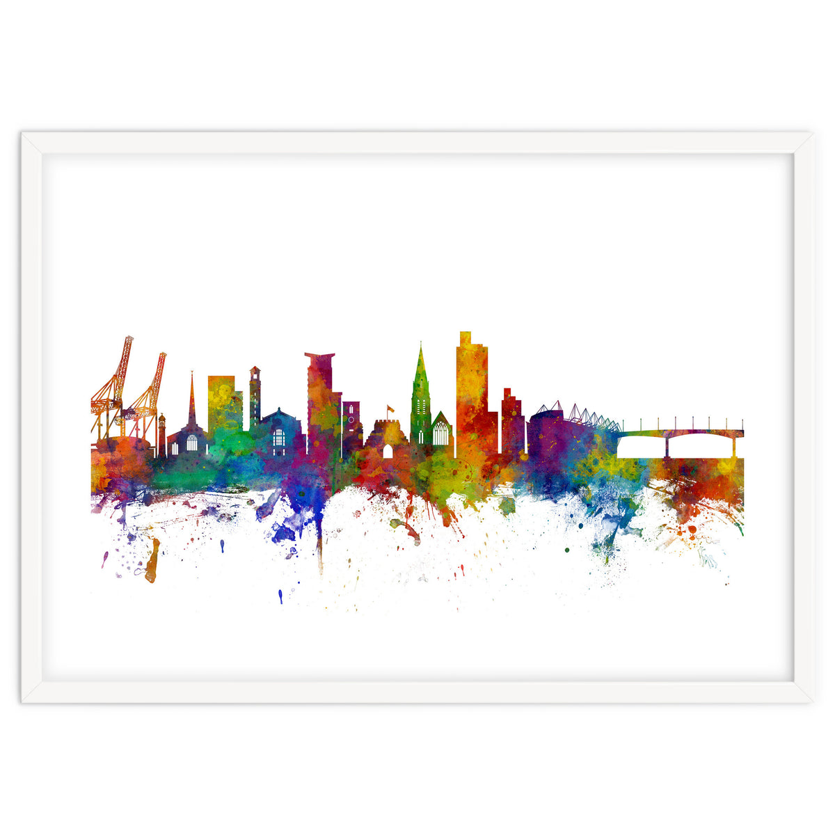 Southampton England Skyline