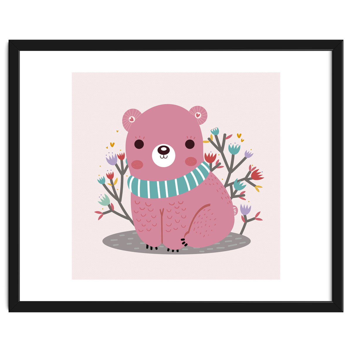 Pink bear
