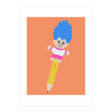 Troll Pencil Topper (Print Only) thumbnail