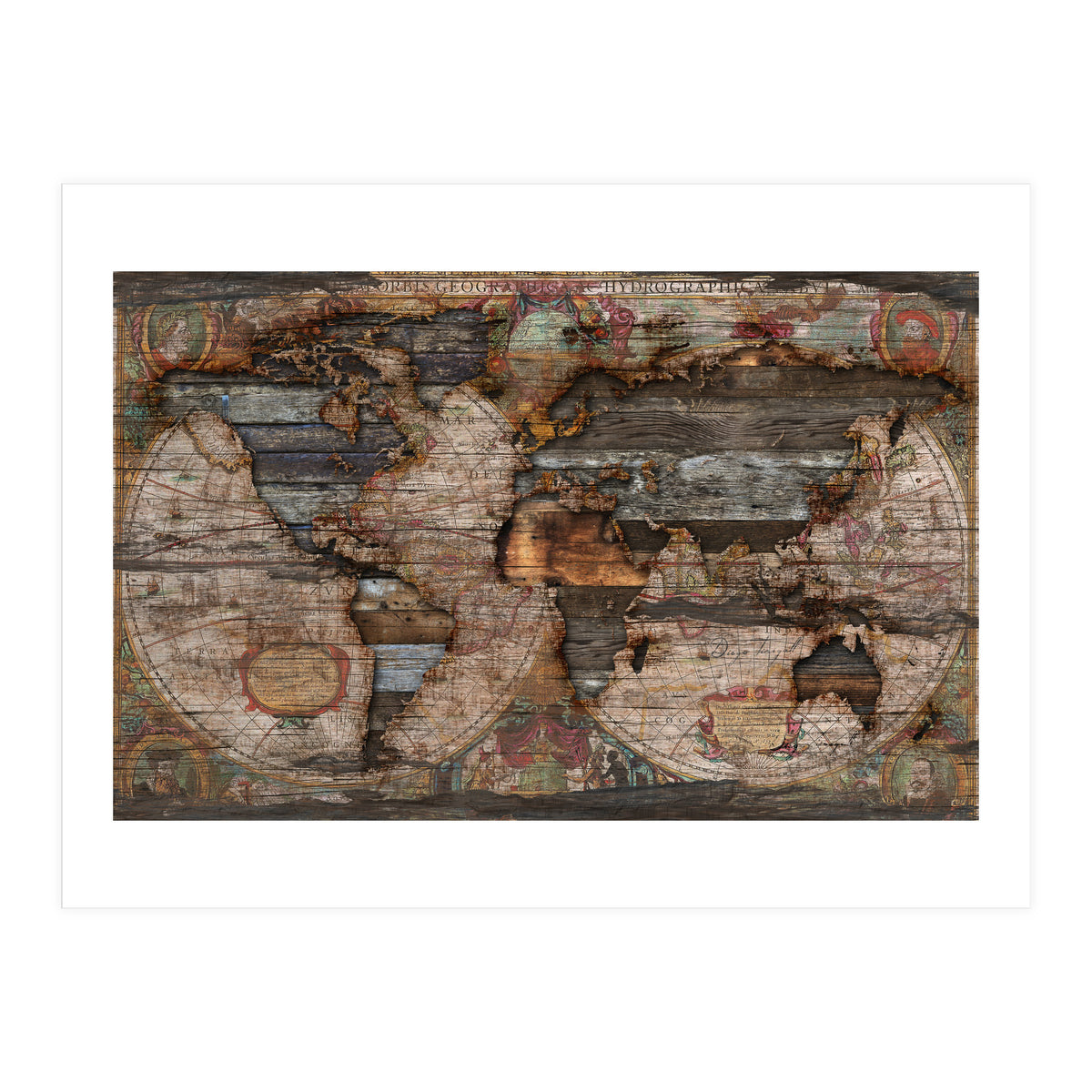 Reclaimed Map (Print Only)