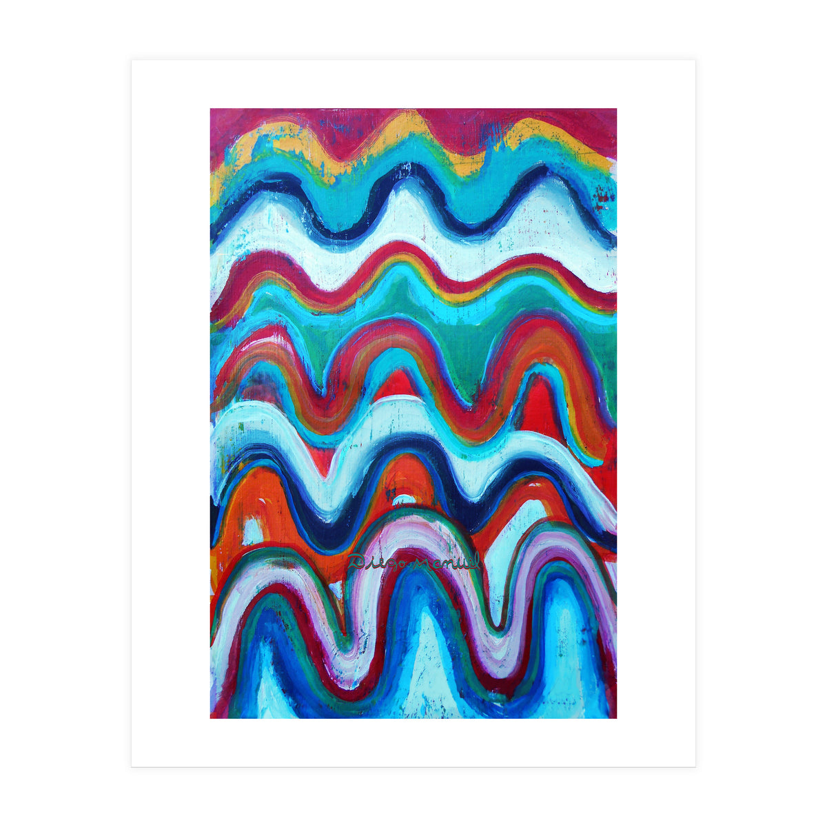 Pop Abstract A 87 (Print Only)