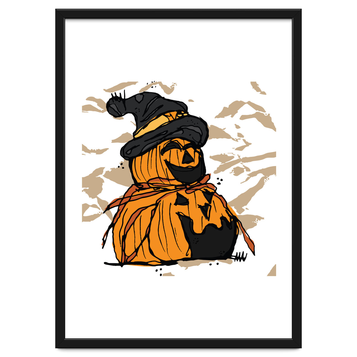 Pumpkin sketch