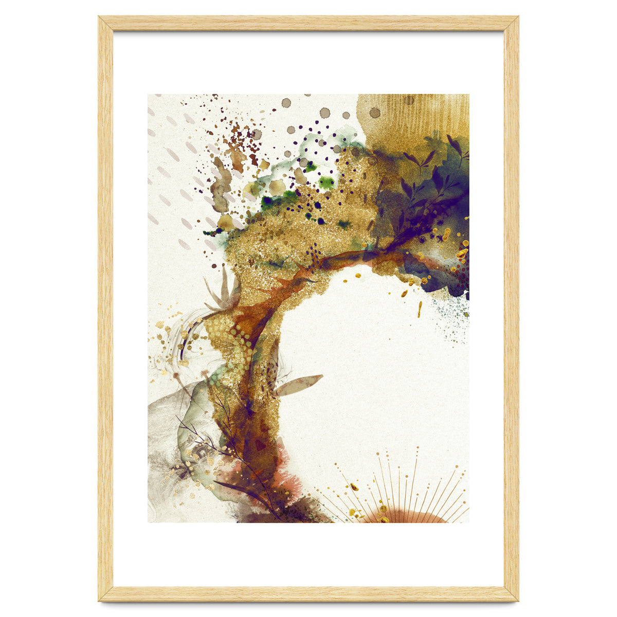 Abstract Floral - Autumn Winds