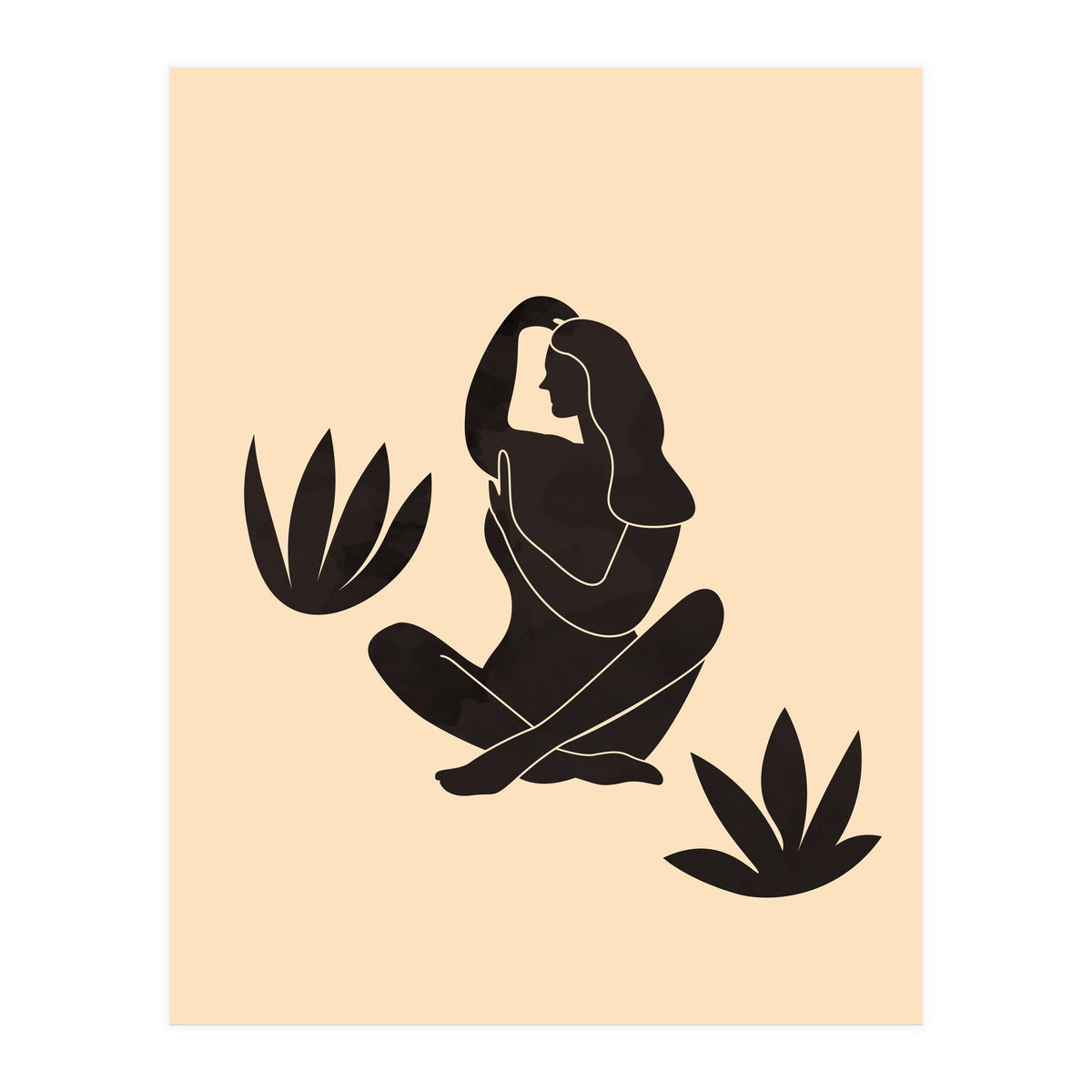 Female Body Line Art (Print Only)