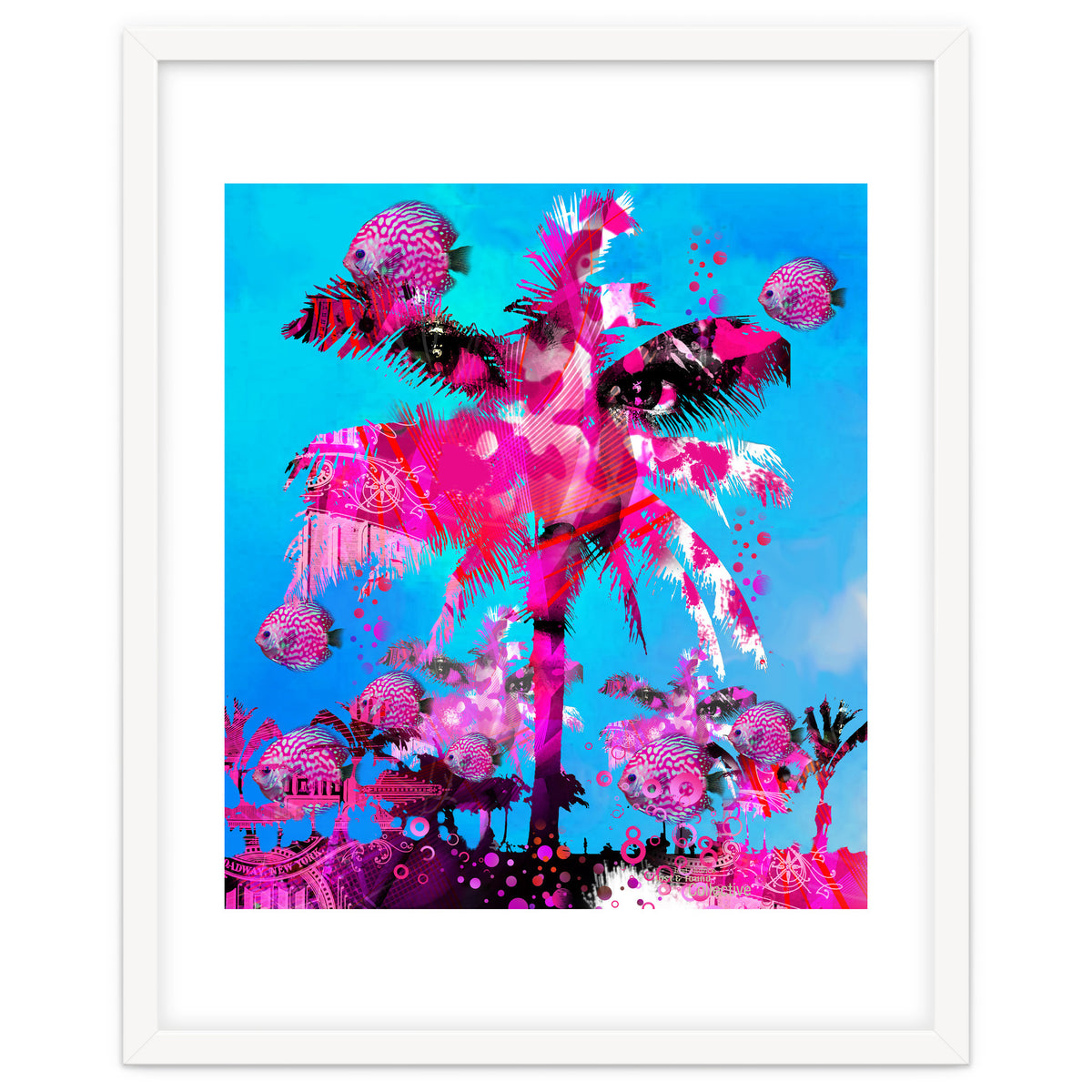 Pink Palm