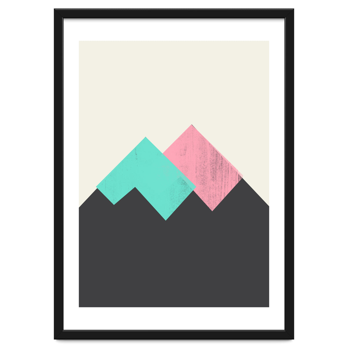 Pastel Mountains I