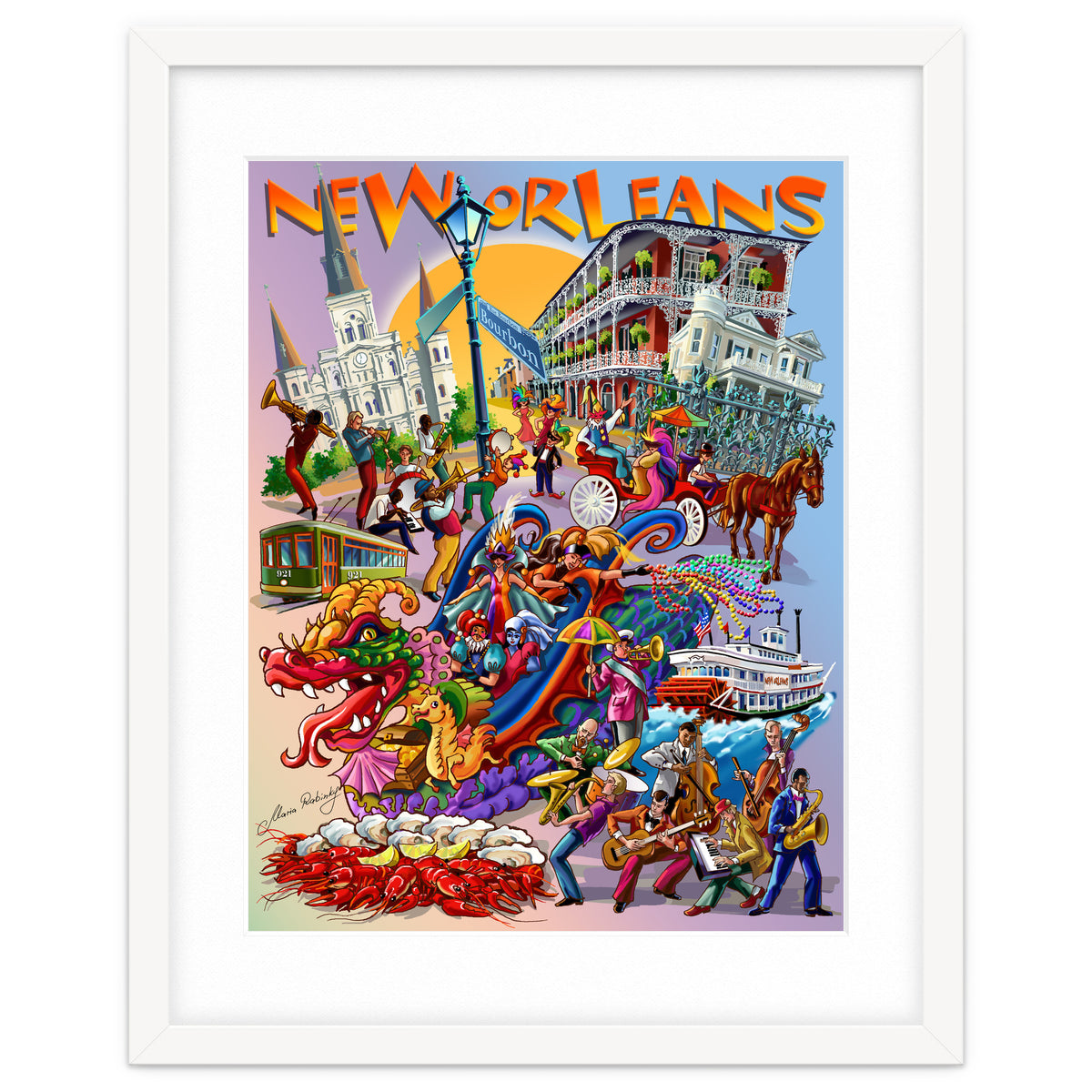 New Orleans Illustration
