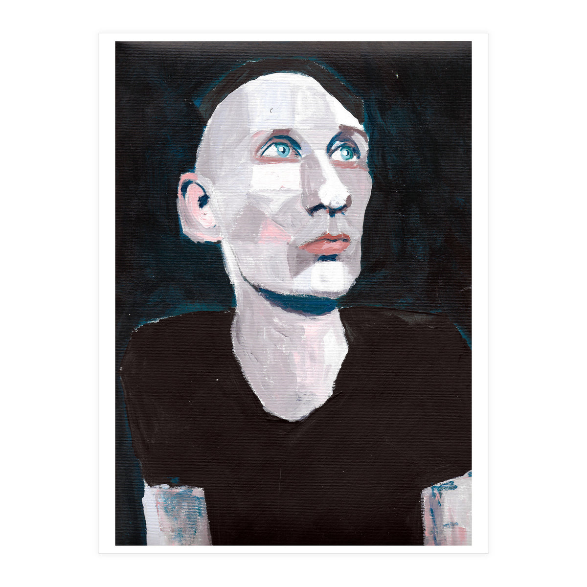 Untitled #029 - Man in black t-shirt (Print Only)