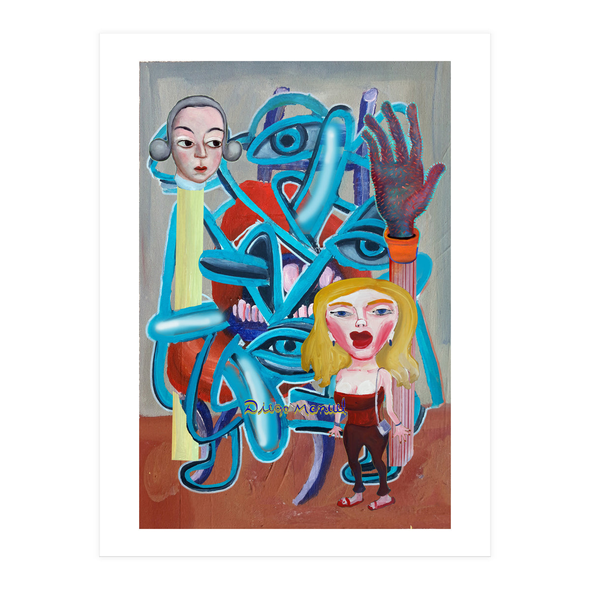 Graffiti Digital 2022 877 (Print Only)