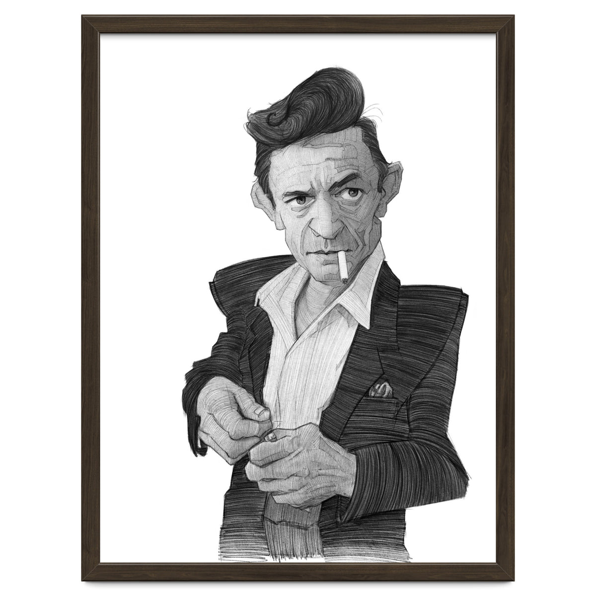 Johnny Cash Portrait
