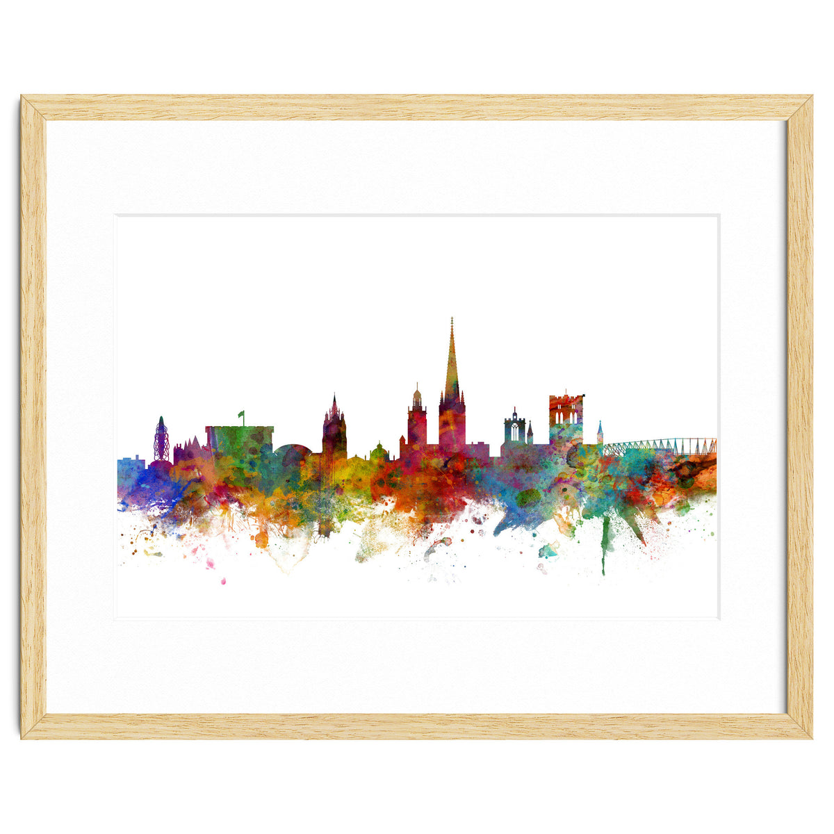 Norwich England Skyline