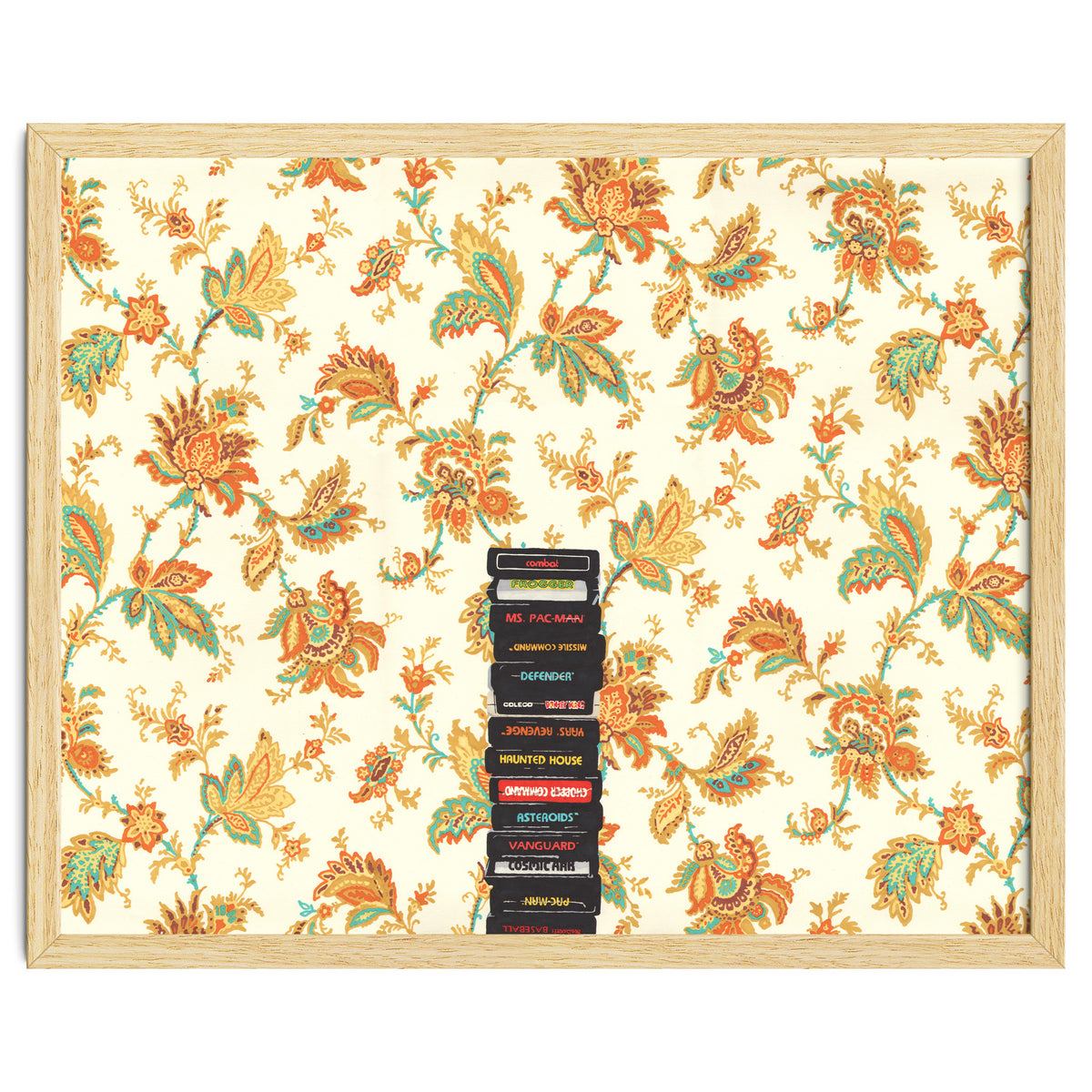 Atari & Flower Wallpaper