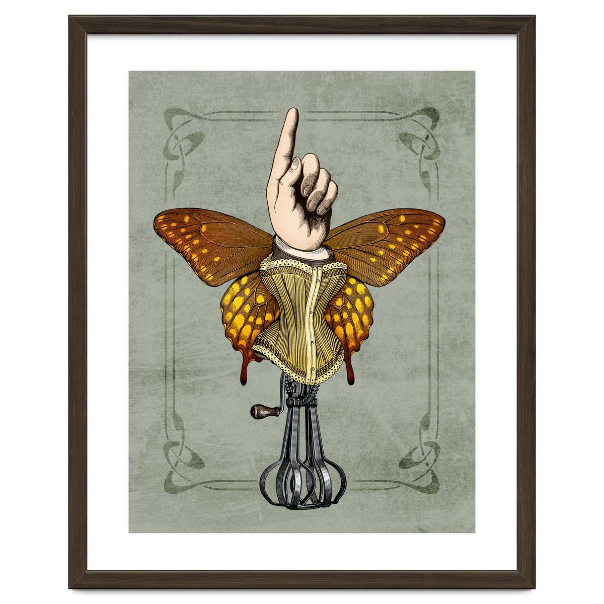 Butterhand Portrait