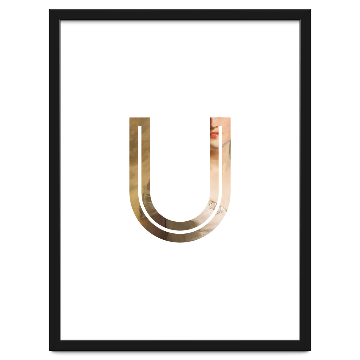 Letter U - (Impress)