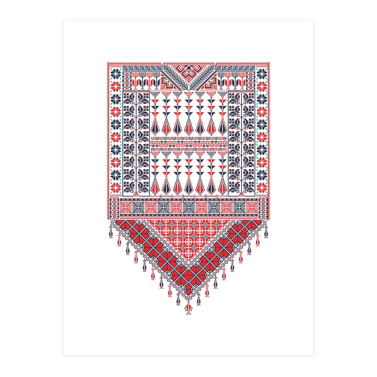 Tatreez Ornament 19 (Print Only)