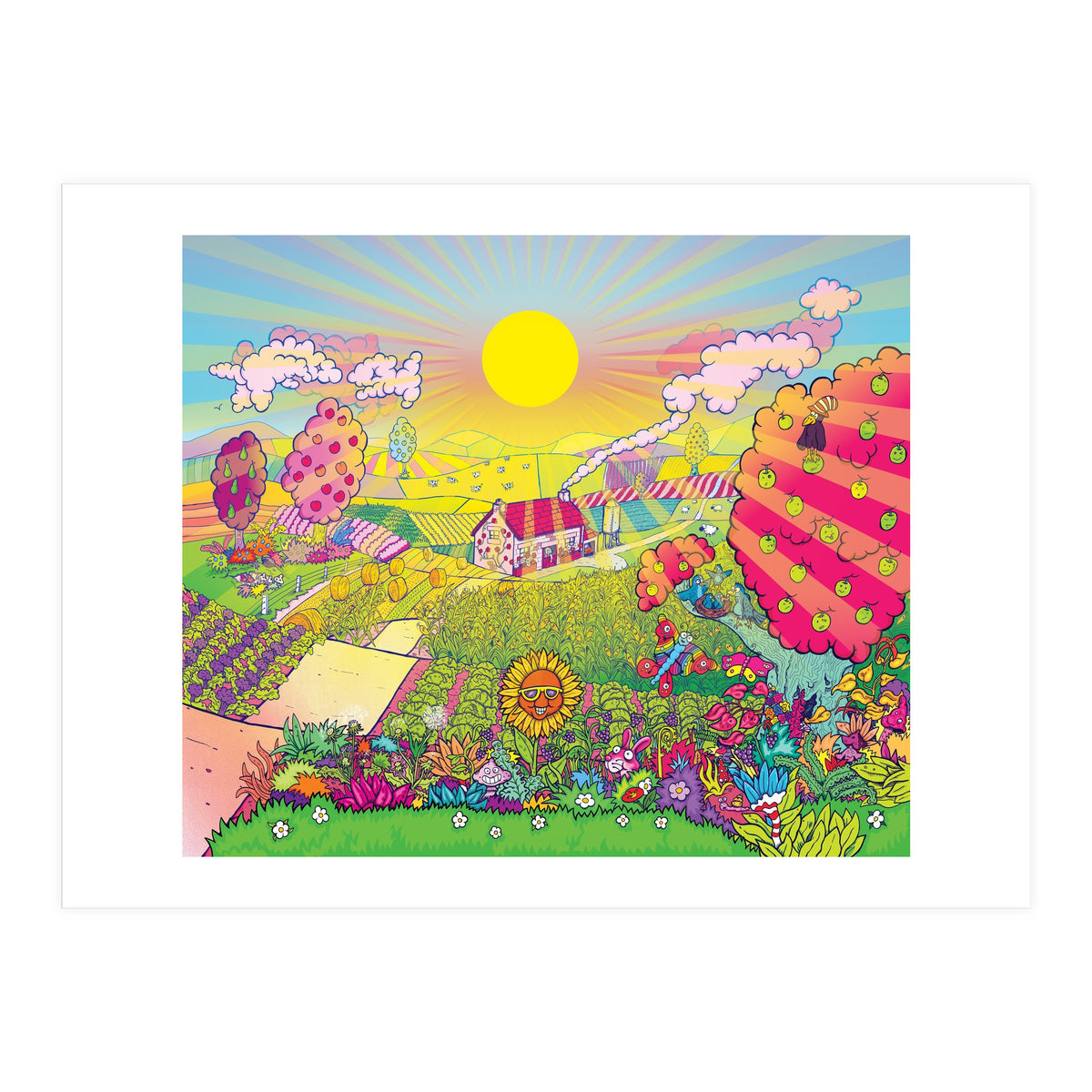 Reap A Harvest Barrel Aged Fruit Farmhouse Saison - Abbeydale x Siren Craft Brew (Print Only)