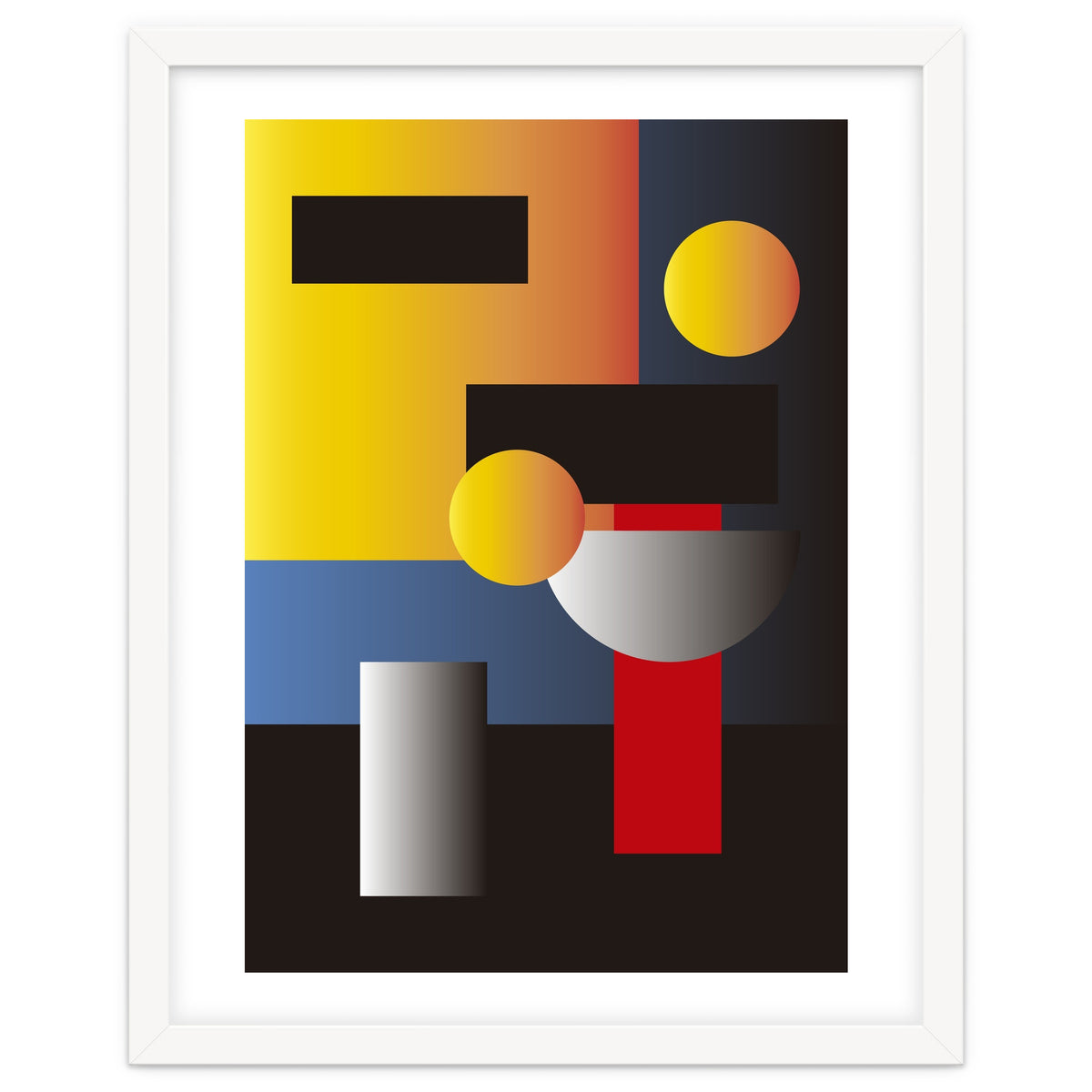 Modern Geometric Abstract 10