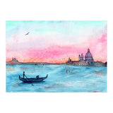 Sunset in Venice || watercolor (Print Only) thumbnail