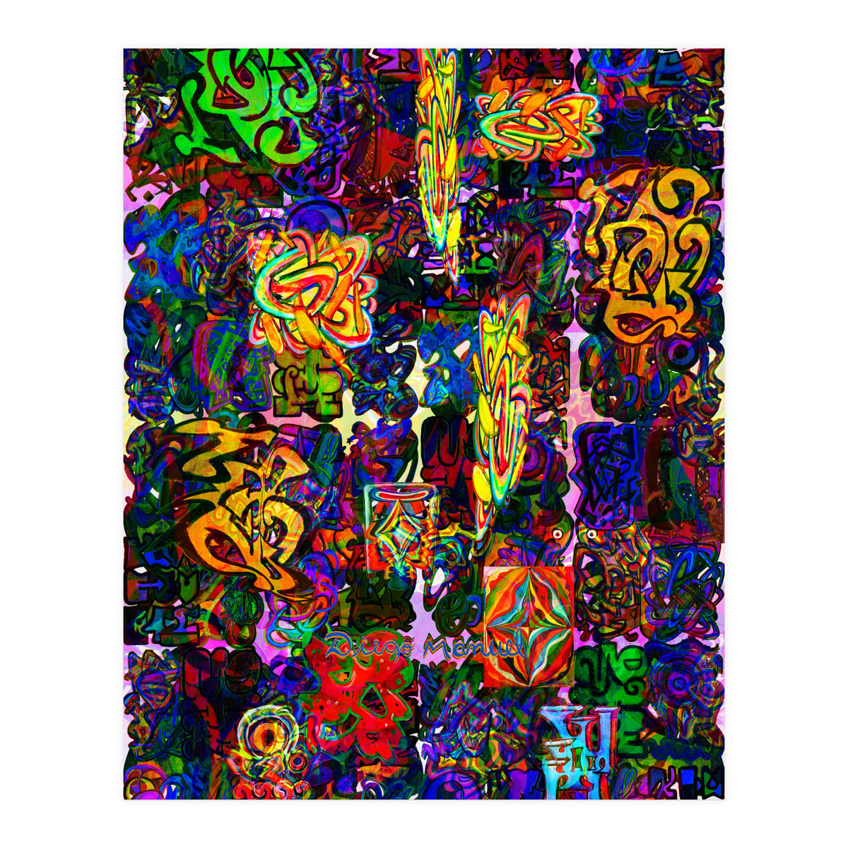 Graffiti Digital 2022 408 (Print Only)