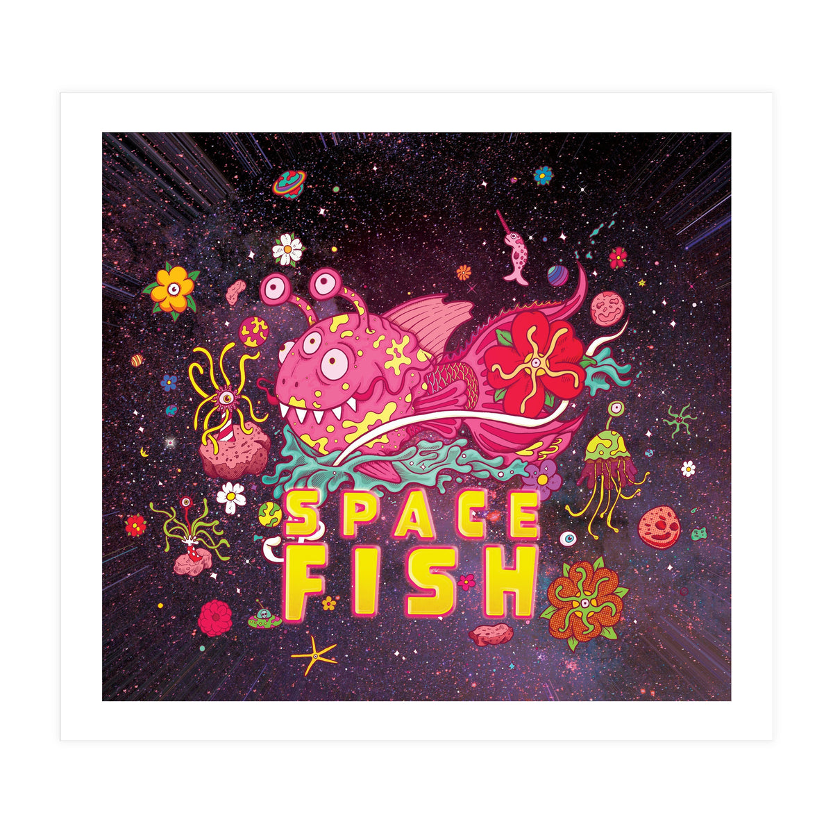 Space Fish  (Print Only)