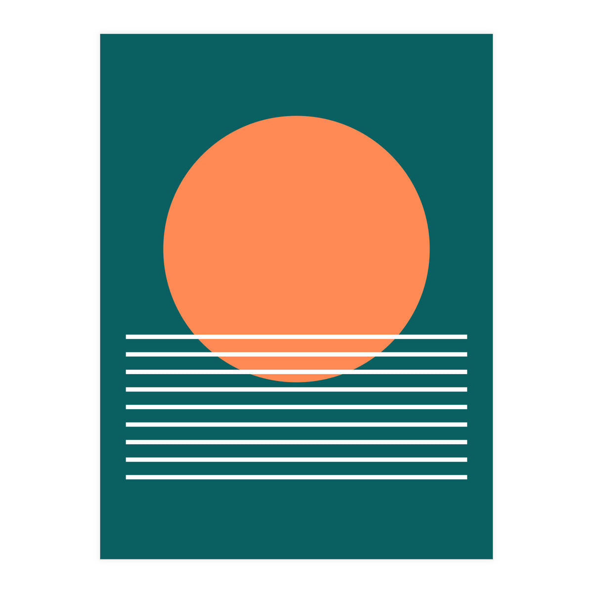 Minimalistic landscape I (Print Only)