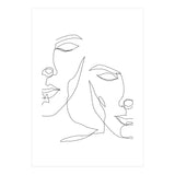 Male couple face (Print Only) thumbnail