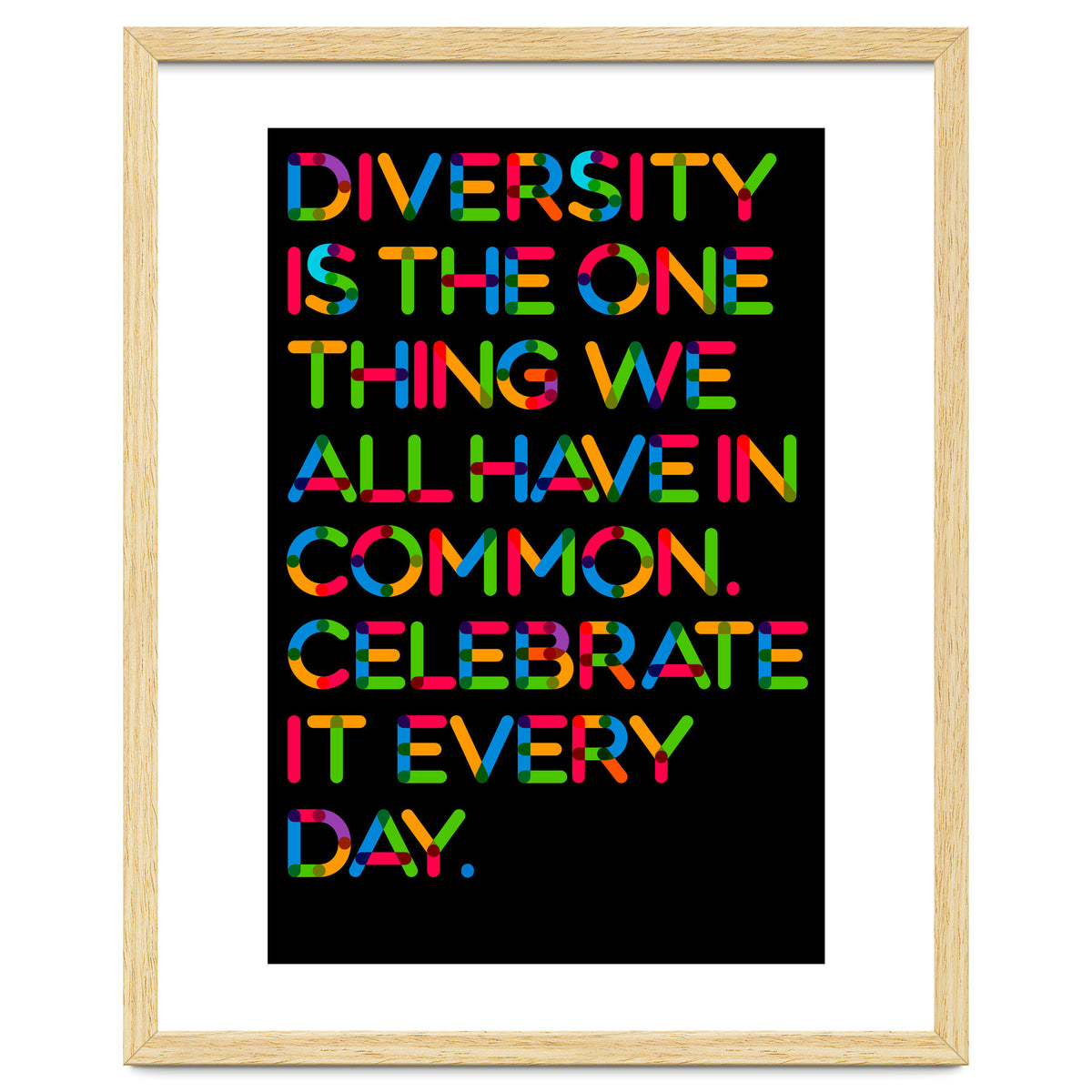 DIVERSITY (black Version)