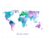 See the world || watercolor (Print Only) thumbnail