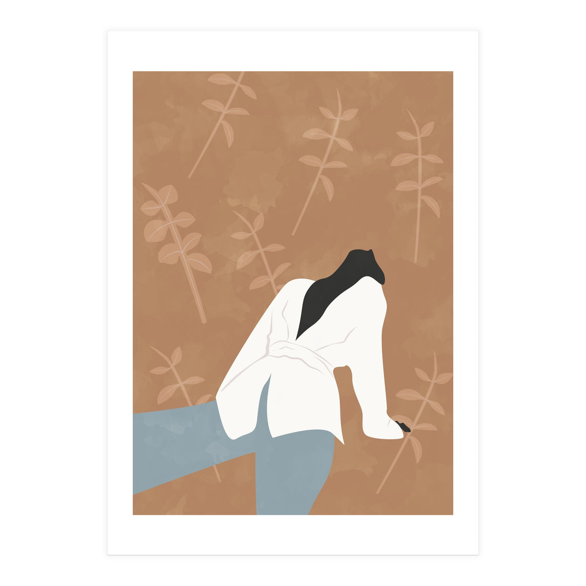 Female Mid Century Boho (Print Only)