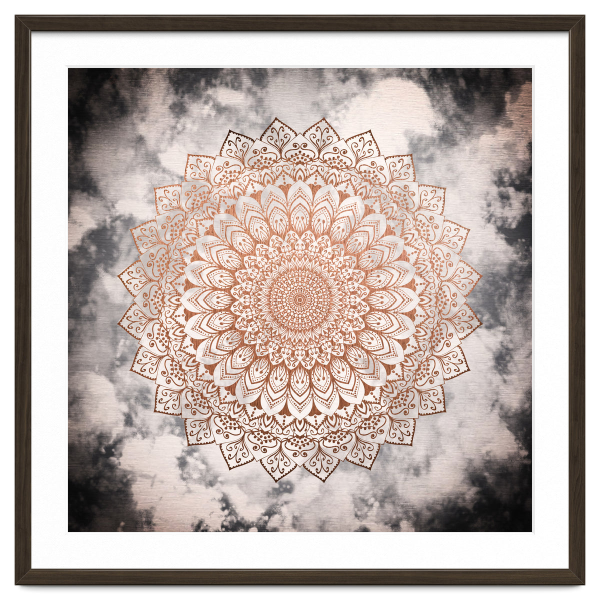 Rose Night Mandala