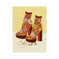 Groovy Disco Boots (Print Only)