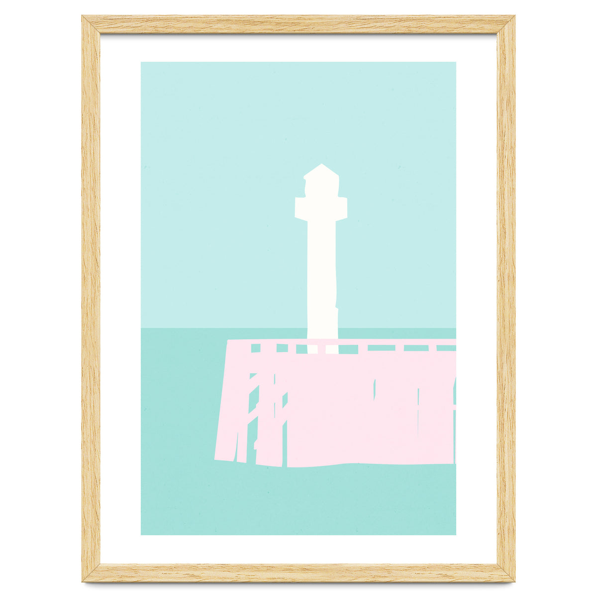 Minimal Pier - Turquoise Coast