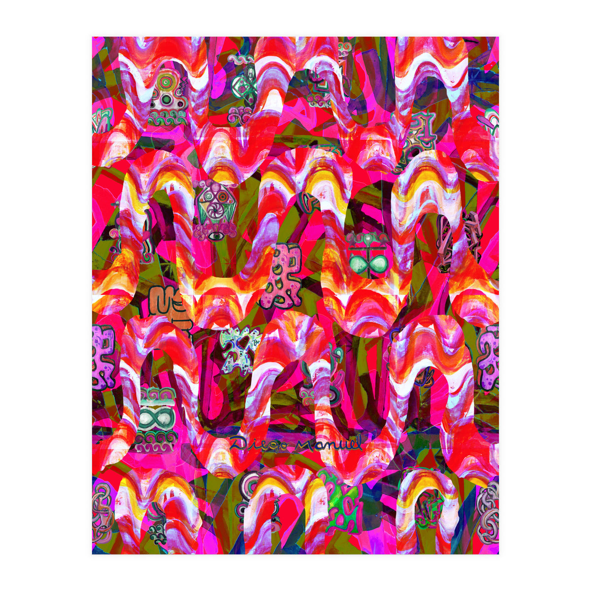 Pop Abstract 12 (Print Only)