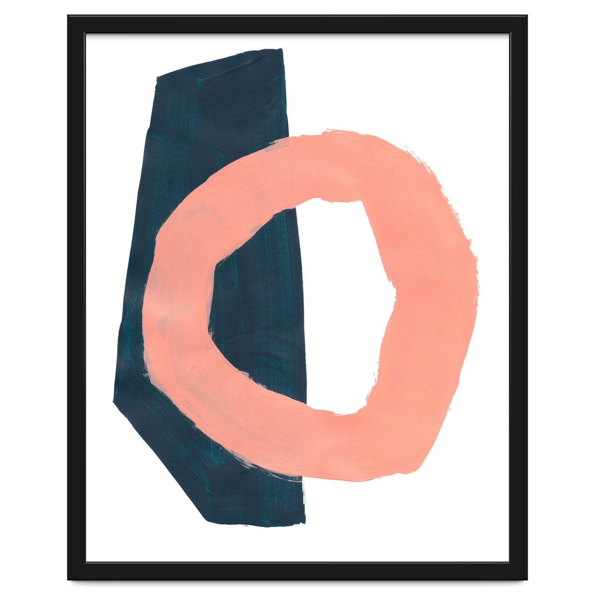 Teal Pillar Salmon Ring