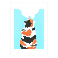 Tri Colored Calico Cat (Print Only)