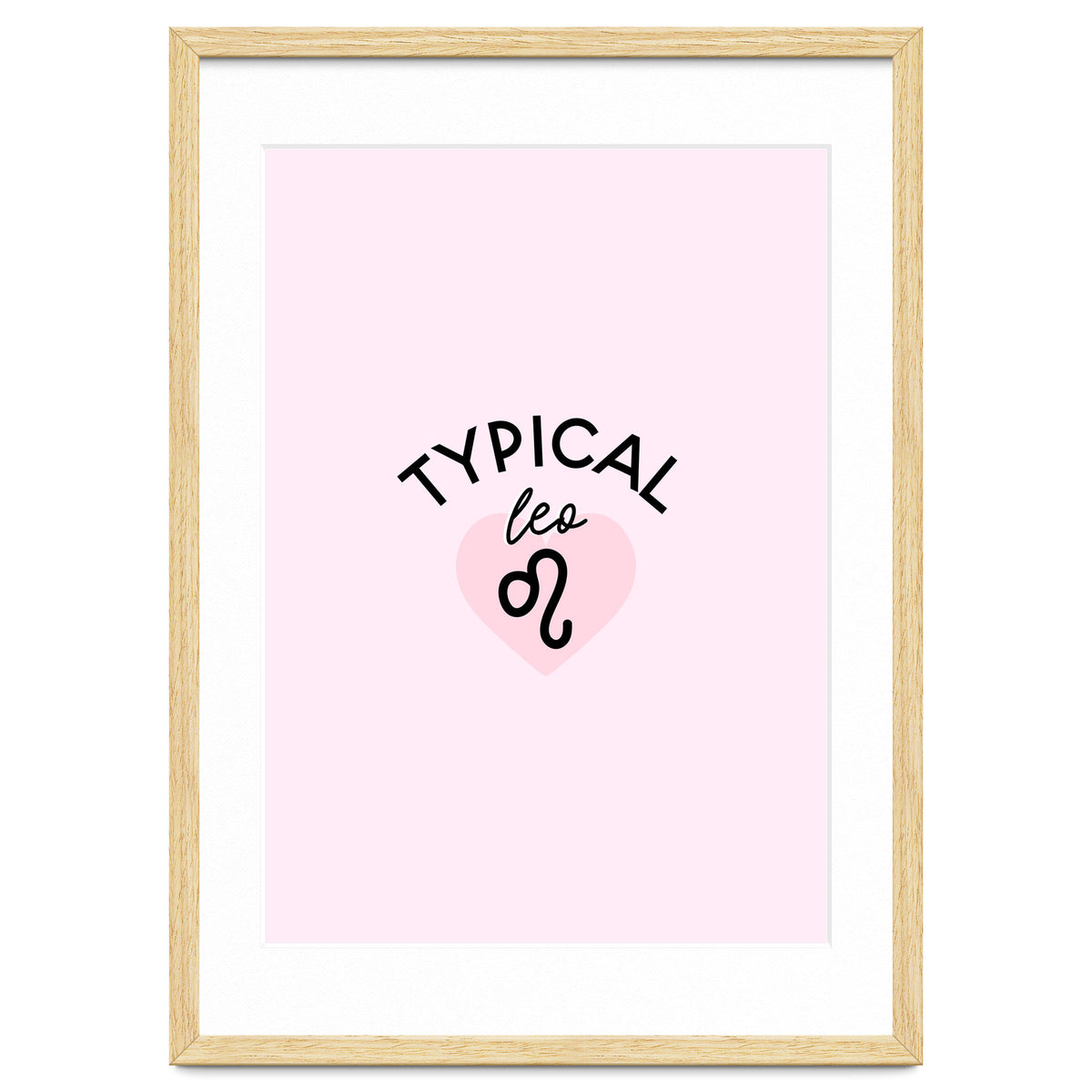 Typical Leo Horoscope Print