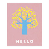 Hello - pop tree - (Print Only) thumbnail