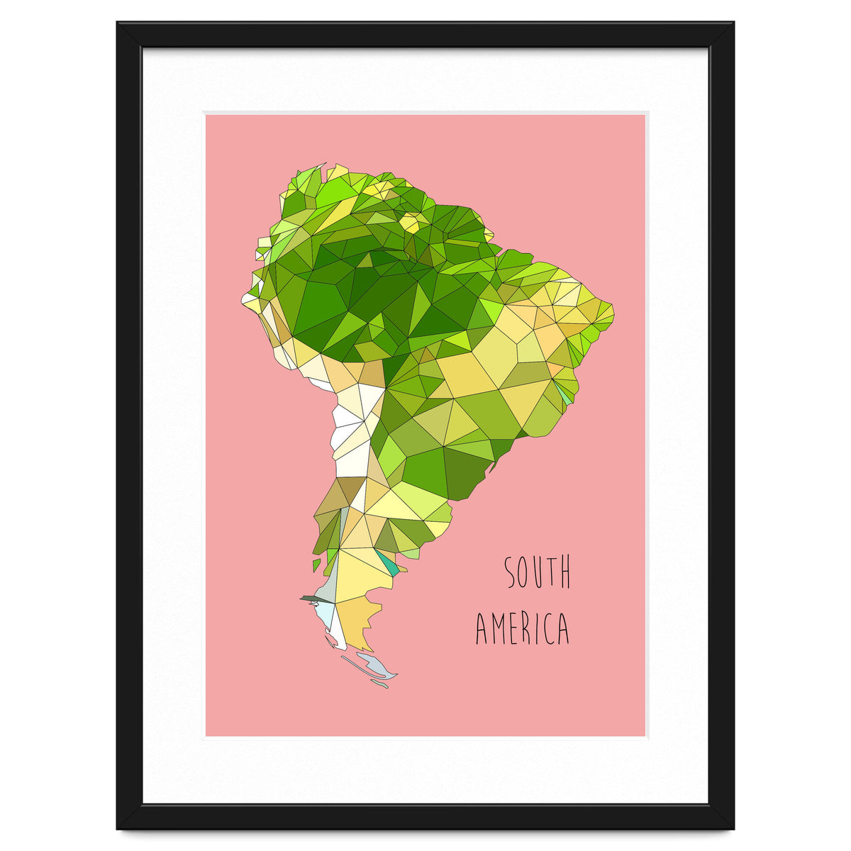 SOUTH AMERICA – Pink