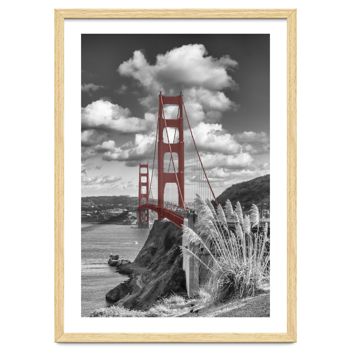 SAN FRANCISCO Golden Gate Bridge | colorkey