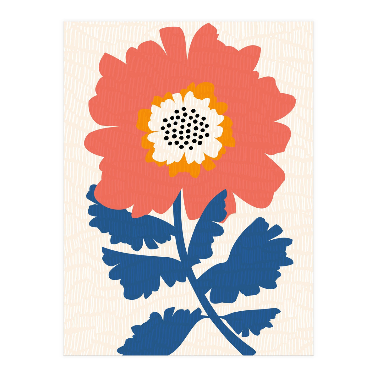 Happy Modern Floral (Print Only)